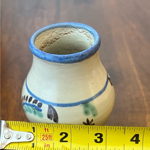Vintage Nittsjö Sweden Hand-Painted Small Ceramic Vase - Marked 298 - Picture 10 of 12